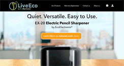 Desktop Screenshot of live-eco.com