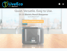 Tablet Screenshot of live-eco.com